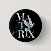 Bevrijding uit de Matrix Ronde Button 3,2 Cm (Voorkant)