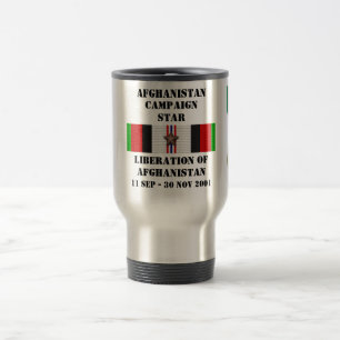 Bevrijding van Afghanistan / CAMPAIGN STAR Reisbeker