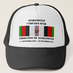 Bevrijding van Afghanistan / CAMPAIGN STAR Trucker Pet