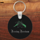 Bevrijding van de vrijheid Promo Merch Sleutelhang Sleutelhanger (Voorkant)