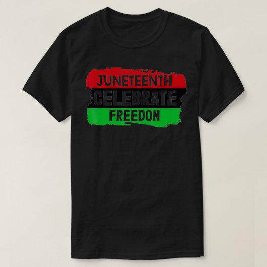 Bevrijding van de zwarte vrijheid van het T-shirt (Design voorkant)