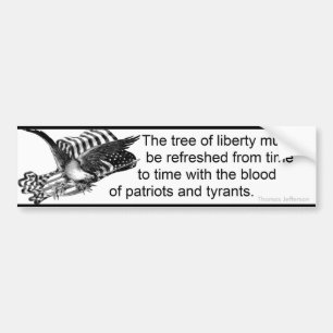 Bevrijdingsboom (Jefferson) Bumpersticker