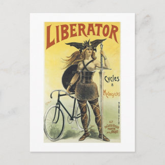 Bevrijdingscycli en motorfietsen briefkaart
