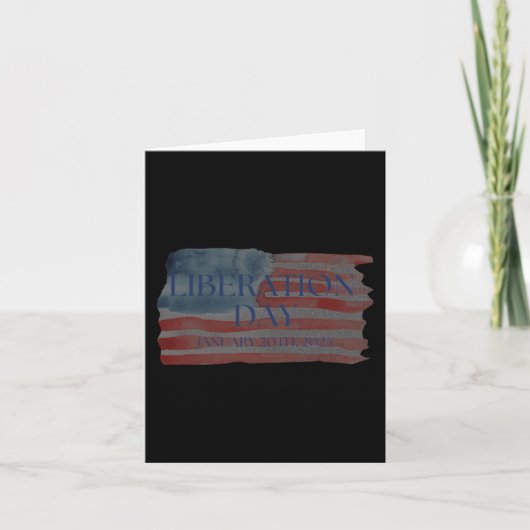 Bevrijdingsdag Trump 2025 2 Kaart (Voorkant)