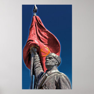 Bevrijdingslegercommunist Soldaat Poster