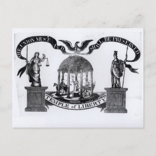 Bevrijdingstempel, 1834 briefkaart (Voorkant)