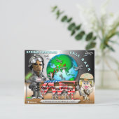 Bevrijdingstijd Briefkaart (Staand voorkant)