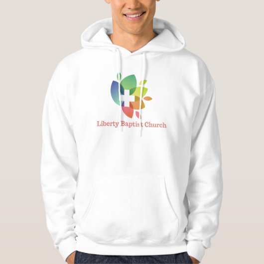 Bevrijdste Baptist Church Hooded Sweatshirt (Voorkant)