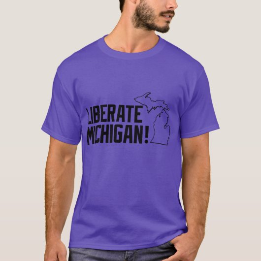 Bevrijdt Michigan 9 T-shirt (Voorkant)
