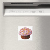 Bevrokken cake met sproinkles magneet (Insitu (Vaatwasser))