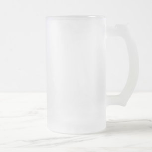 Bevroren 16 oz Frosted Glass Mok art door JShao