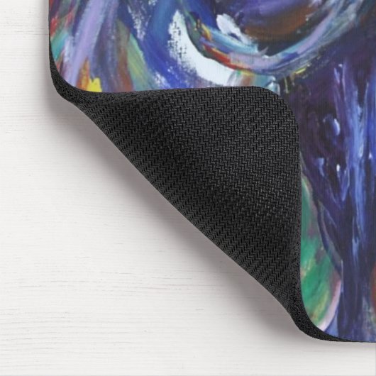 Bevroren 18 x 24 acryl op doek muismat (Hoek)