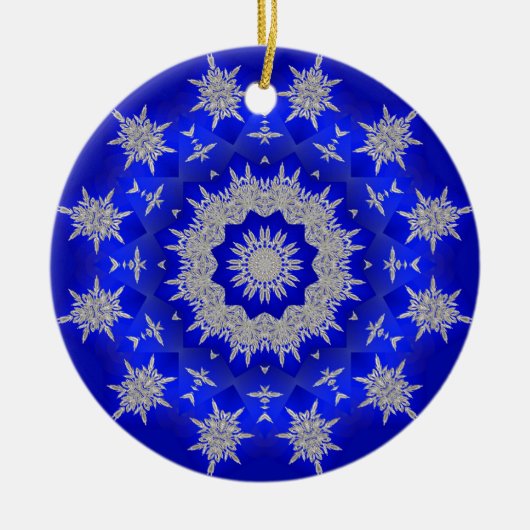 Bevroren #2 keramisch ornament (Voorkant)