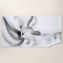 Bevroren: Abstract grijs, wit & zwart