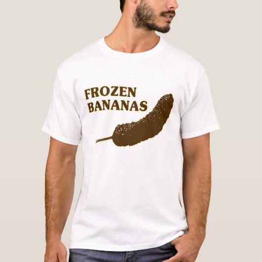 Bevroren bananen t-shirt (Voorkant)