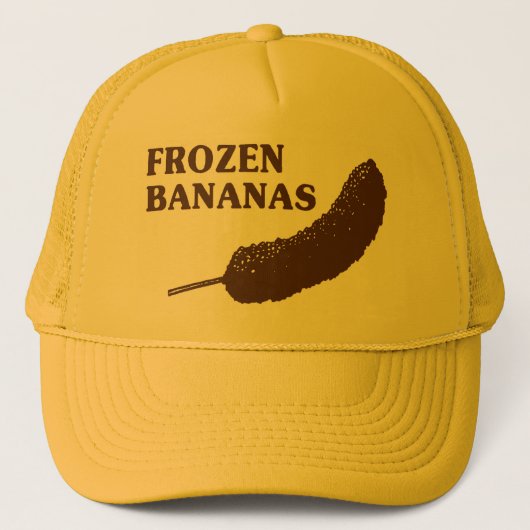 Bevroren bananen trucker pet (Voorkant)