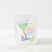 BEVROREN BEKER - GLAS HALF VOL MATGLAS KOFFIEMOK (Center)