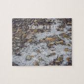 Bevroren bergstroom legpuzzel (Horizontaal)