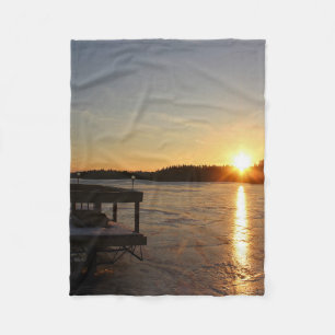 Bevroren Bezinning Fleece Deken