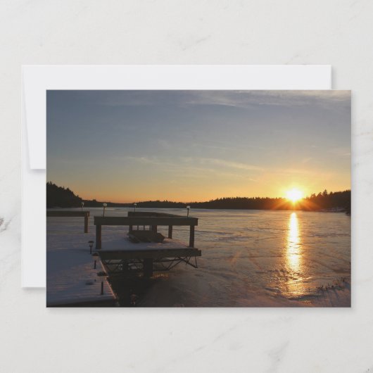 Bevroren Bezinning Kaart (Voorkant)