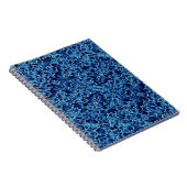 Bevroren Blauwe Klimop Cool Notitieboek (Rechterzijde)