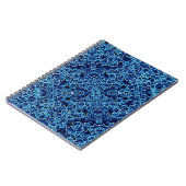 Bevroren Blauwe Klimop Cool Notitieboek (Linkerzijde)