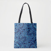 Bevroren Blauwe Klimop Cool Tote Bag (Voorkant)
