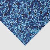 Bevroren Blauwe Klimop  Tissuepapier (Detail)