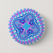 Bevroren Bloem Ronde Button 5,7 Cm (Voorkant)