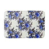 Bevroren bloemen....... badmat (Voorkant)