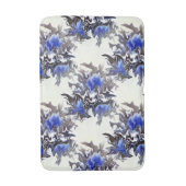 Bevroren bloemen....... badmat (Voorkant Verticaal)