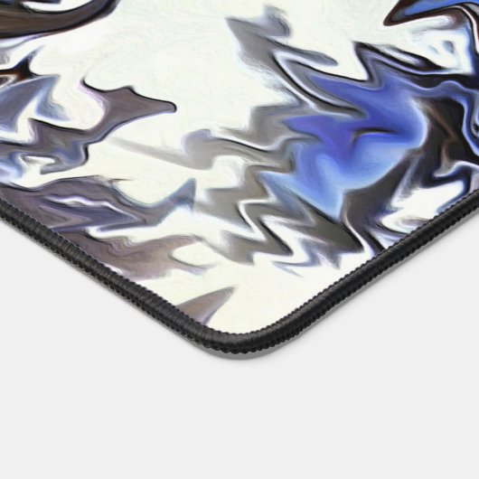 Bevroren bloemen....... bureaumat (Hoek)