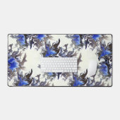 Bevroren bloemen....... bureaumat (Keyboard & Muis)