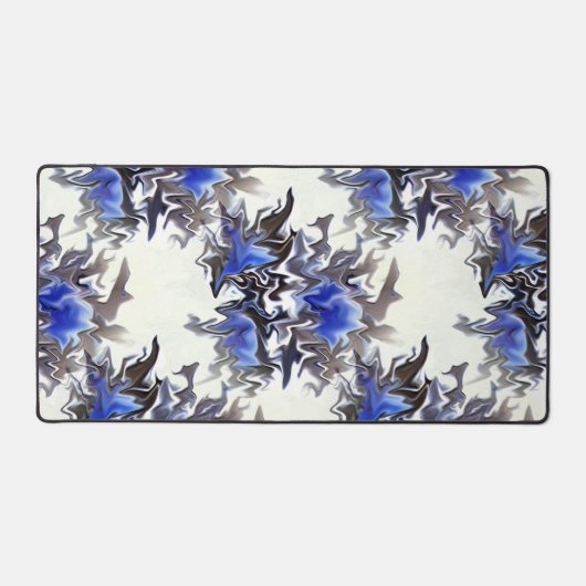 Bevroren bloemen....... bureaumat (Voorkant)