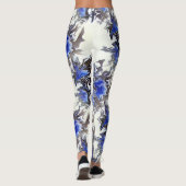 Bevroren bloemen....... leggings (Achterkant)
