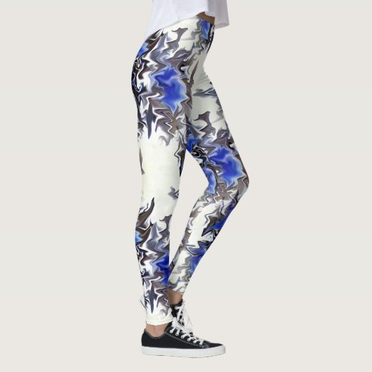 Bevroren bloemen....... leggings (Rechts)