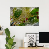 Bevroren Bloesems Poster (Thuiskantoor)
