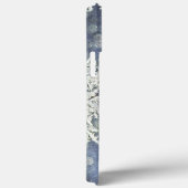 Bevroren diepvriesschilfers Blauwe macroNatuur Fot Case-Mate iPhone Case (Achterkant / Rechts)