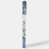 Bevroren diepvriesschilfers Blauwe macroNatuur Fot Case-Mate iPhone Case (Achterkant / Rechts)