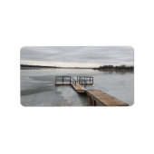 bevroren dok etiket (Voorkant)