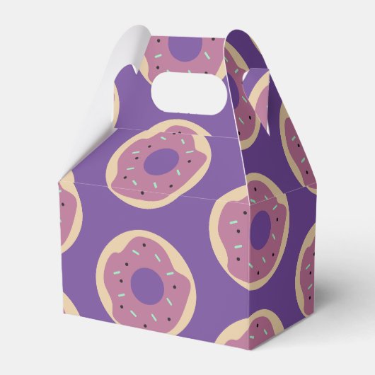 Bevroren Donuts Halloween Strooigoed Favorietendoo Bedankdoosjes (Voorkant Zijde)