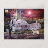 Bevroren door Moonlight Briefkaart (Voorkant)