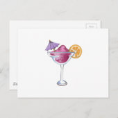 BEVROREN DRINK BRIEFKAART (Voorkant / Achterkant)