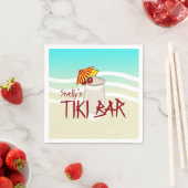 Bevroren Drink naam Tiki Bar Servet (Insitu)