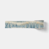 Bevroren Droom Sneeuwlandschap Grosgrain Lint (Voorkant)