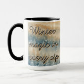 Bevroren Droom Sneeuwlandschap Mok (Links)
