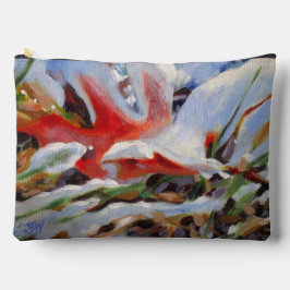 Bevroren Eikenblad Schilderij / Kunstenaar Larry L Etui