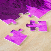 Bevroren fontein in de avond legpuzzel (Zijkant)