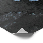 Bevroren fontein poster (Hoek)