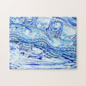 Bevroren fractaal landschap Jigzaag Puzzle Legpuzzel (Horizontaal)